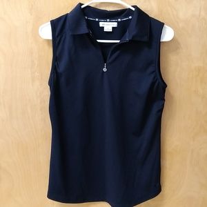Liz Claiborne Women's Navy Blue Tank Top Size:S